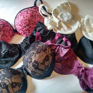 Lot of 6 Bras-Maidenform. Werner's 34C